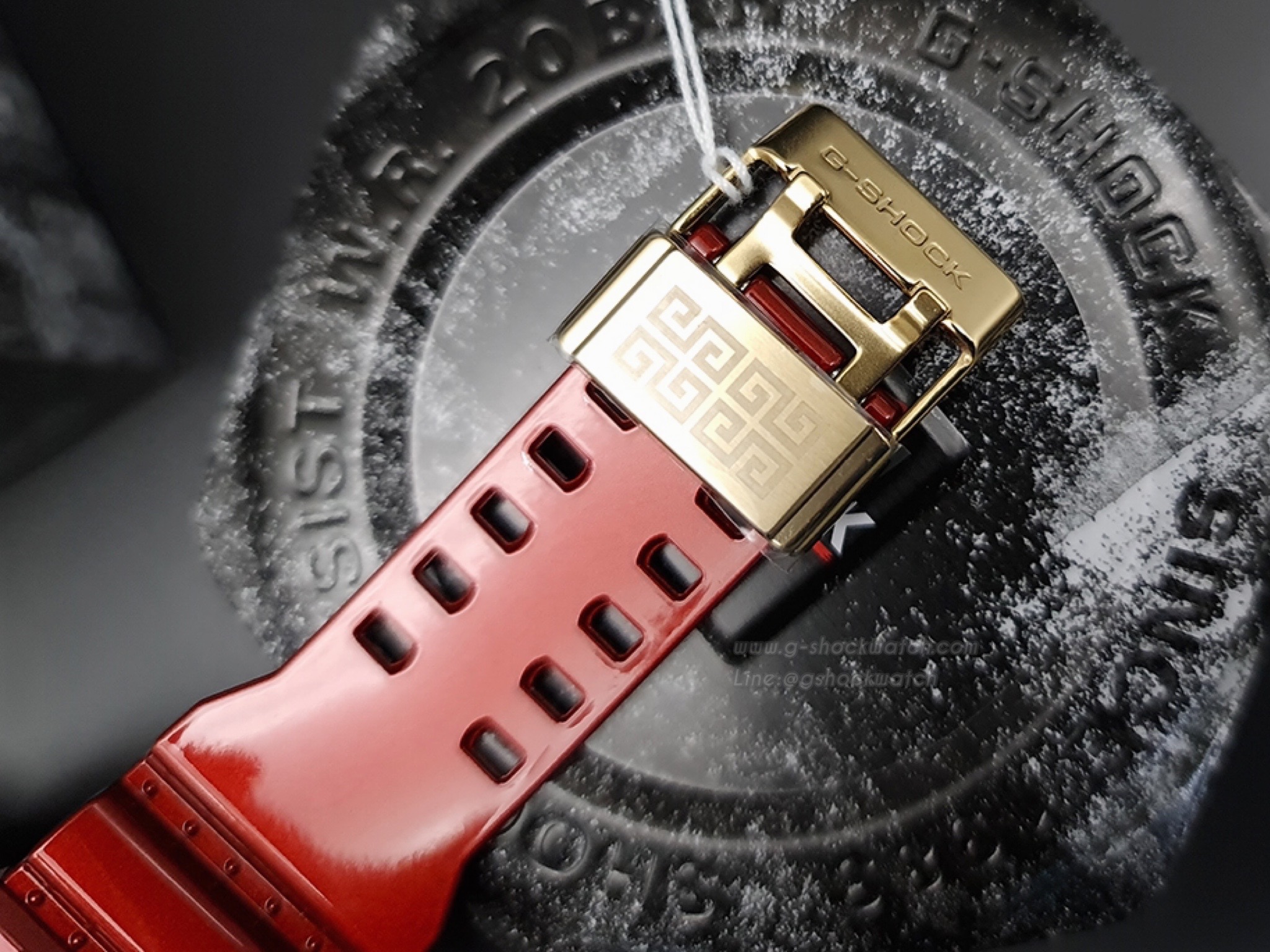 CASIO G-SHOCK นาฬิกาข้อมือ นาฬิกากันน้ำ นาฬิกาของแท้ ประกันศูนย์ CMG 1 ปี รุ่น GA-700DBR-4A