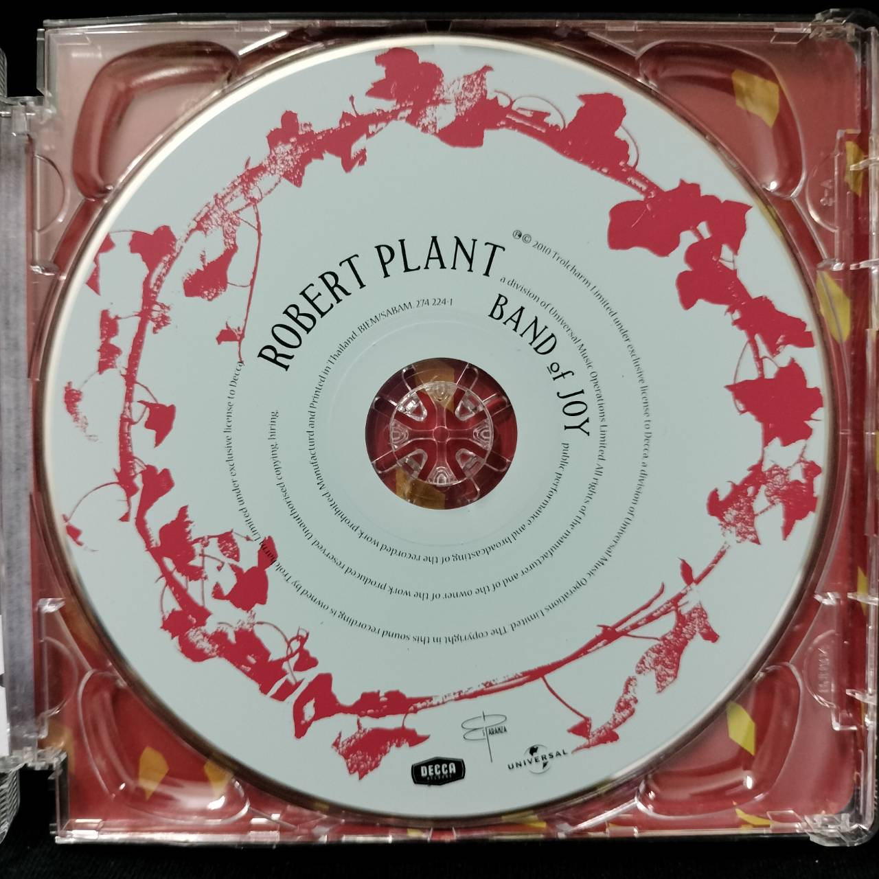 Robert Plant – Band Of Joy / THAILAND / แผ่นสภาพนางฟ้า