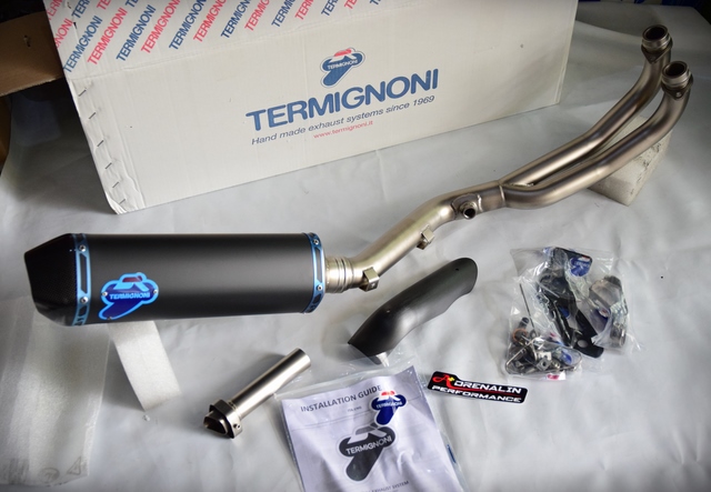 ท่อ Termignoni black titanium สำหรับ Tmax 560 (For Exhibition only)