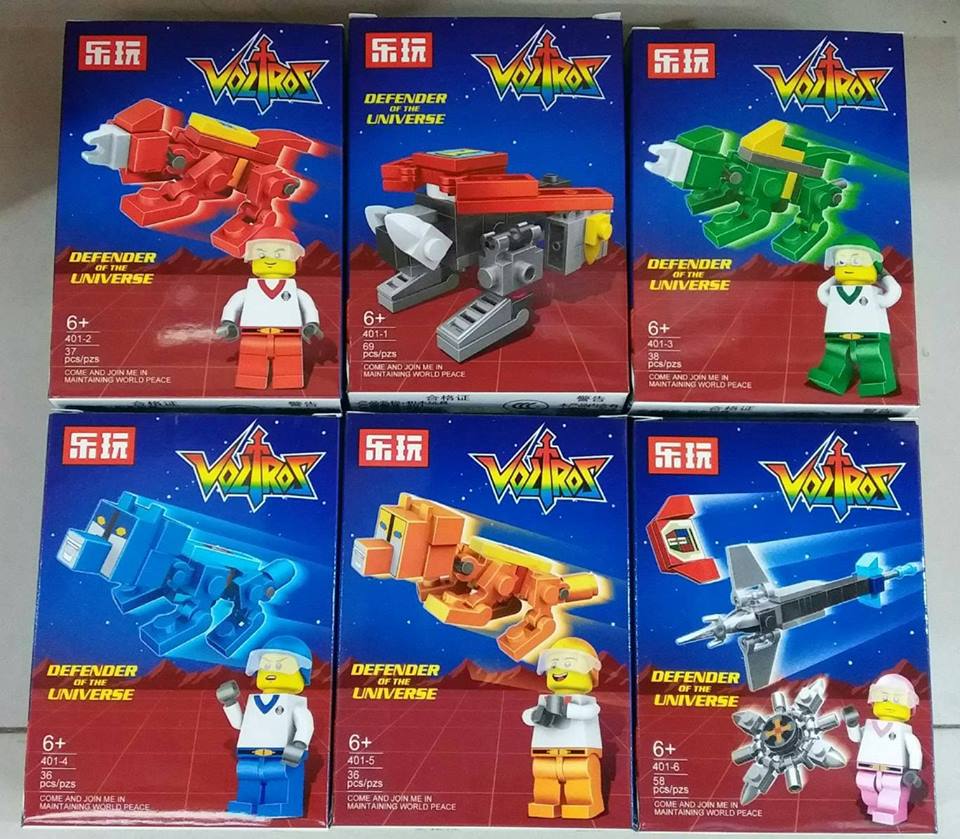 เลโก้จีน 401 ชุด Voltron