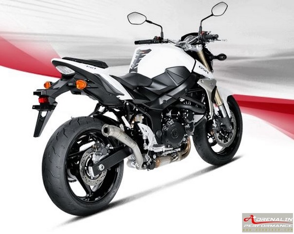 ท่อ Akrapovic GP Slip-On ( Titanium ) สำหรับ GSX-S750 (For Exhibition only)
