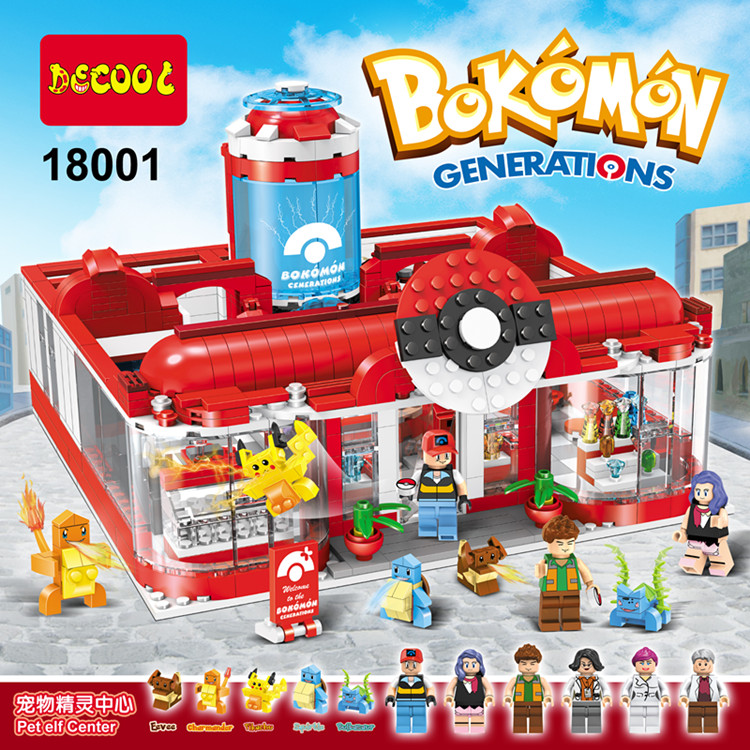เลโก้จีน Decool18001 ชุด Pokemon Generations