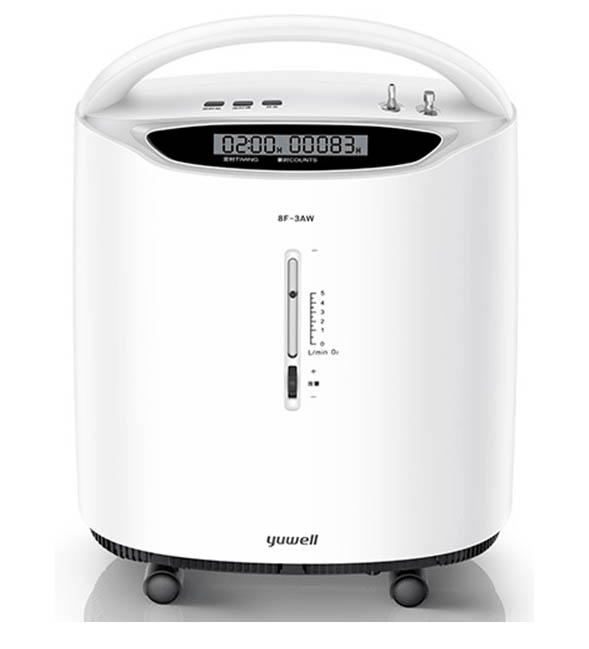 เครื่องผลิตออกซิเจน 3 ลิตร Yuwell Y-8F-3AW รุ่นยอดนิยม (ส่งฟรีทั้วประเทศ)