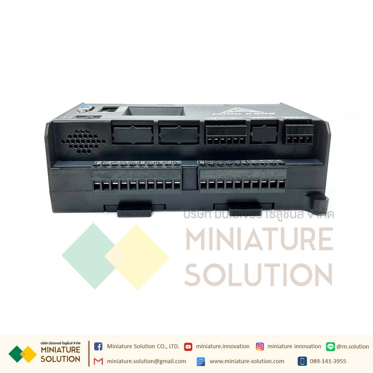 PLC LK3U-32MT-10AD-2DA MITSU GXWork (มีช่องวัด Load Cell)