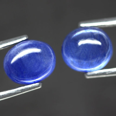 พลอยไพลิน (Blue Sapphire) 4.65 กะรัต 2 ชิ้น
