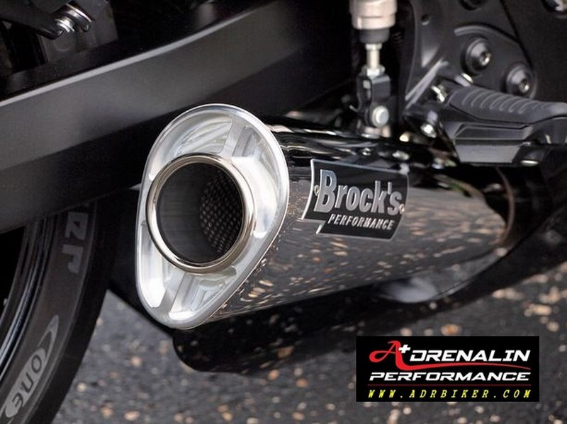 ท่อ Brock\'s Full System ออกข้างเดียว สำหรับ Hayabusa 1999-ปัจจุบัน (For Exhibition only)