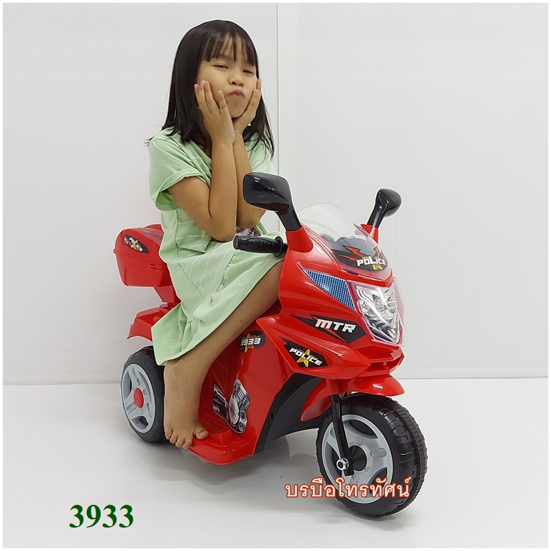 รถแบตเตอรี่เด็กผู้ชาย รถช๊อปเปอร์ รถตำรวจ มอเตอร์ไซค์ของเล่นเด็ก