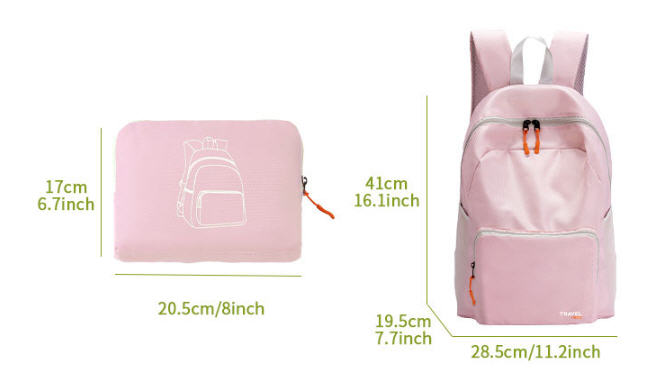 กระเป๋าเป้,เป้,เป้พับได้,กระเป๋าเป้พับได้