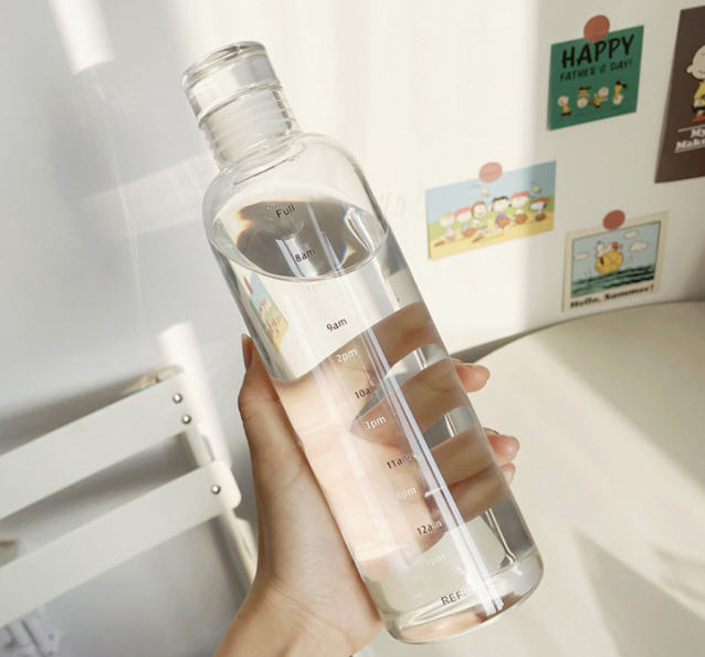 ขวดแก้วใส่น้ำ,ขวดแก้วน้ำ,500ml,750ml,+ปลอกหุ้ม