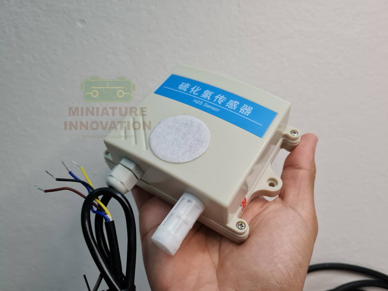 เซ็นเซอร์ก๊าซไฮโดรเจนซัลไฟด์ H2S Hydrogen sulfide gas sensor RS485 output