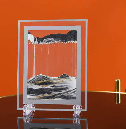 กรอปรูปทราย3D,กรอบรูปทรายไหล3D,กรอปรูปทราย,ขนาด7นิ้ว,แนวตั้ง