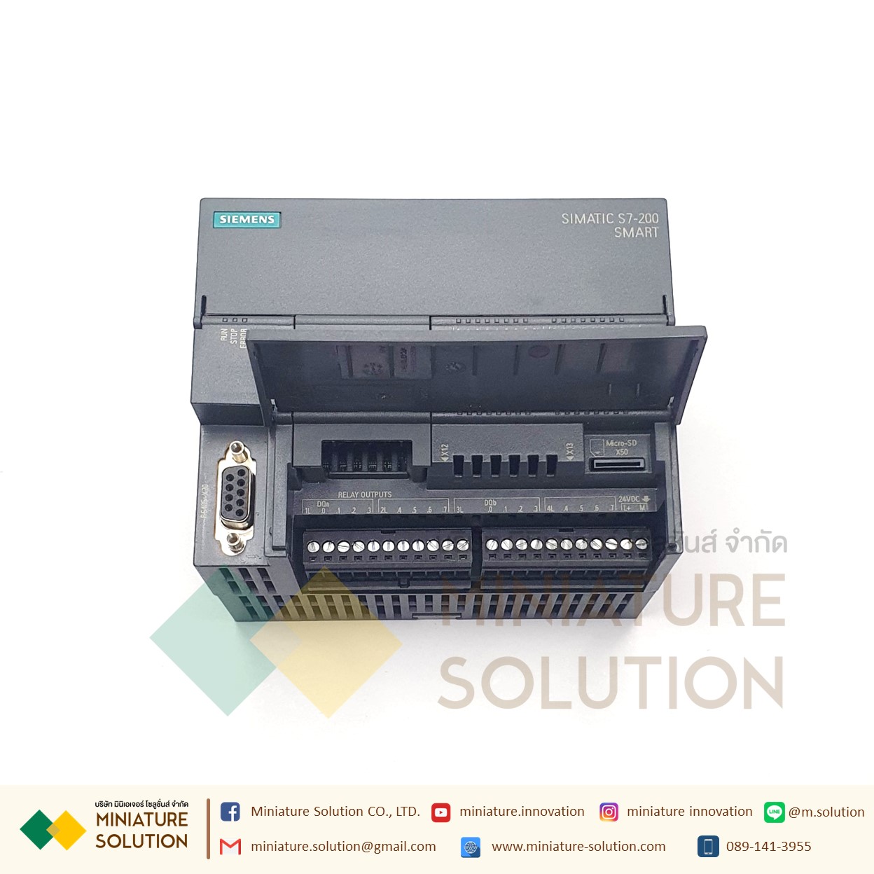 ซีเมนต์ SIMATIC S7-200 SMART PLC CPU SR20 SR30 SR40 ST20 ST30 CR20 SIEMENS analog module AE04 AE08 AM03 AM06 SB CM01 AQ01 AE01 (CR40)