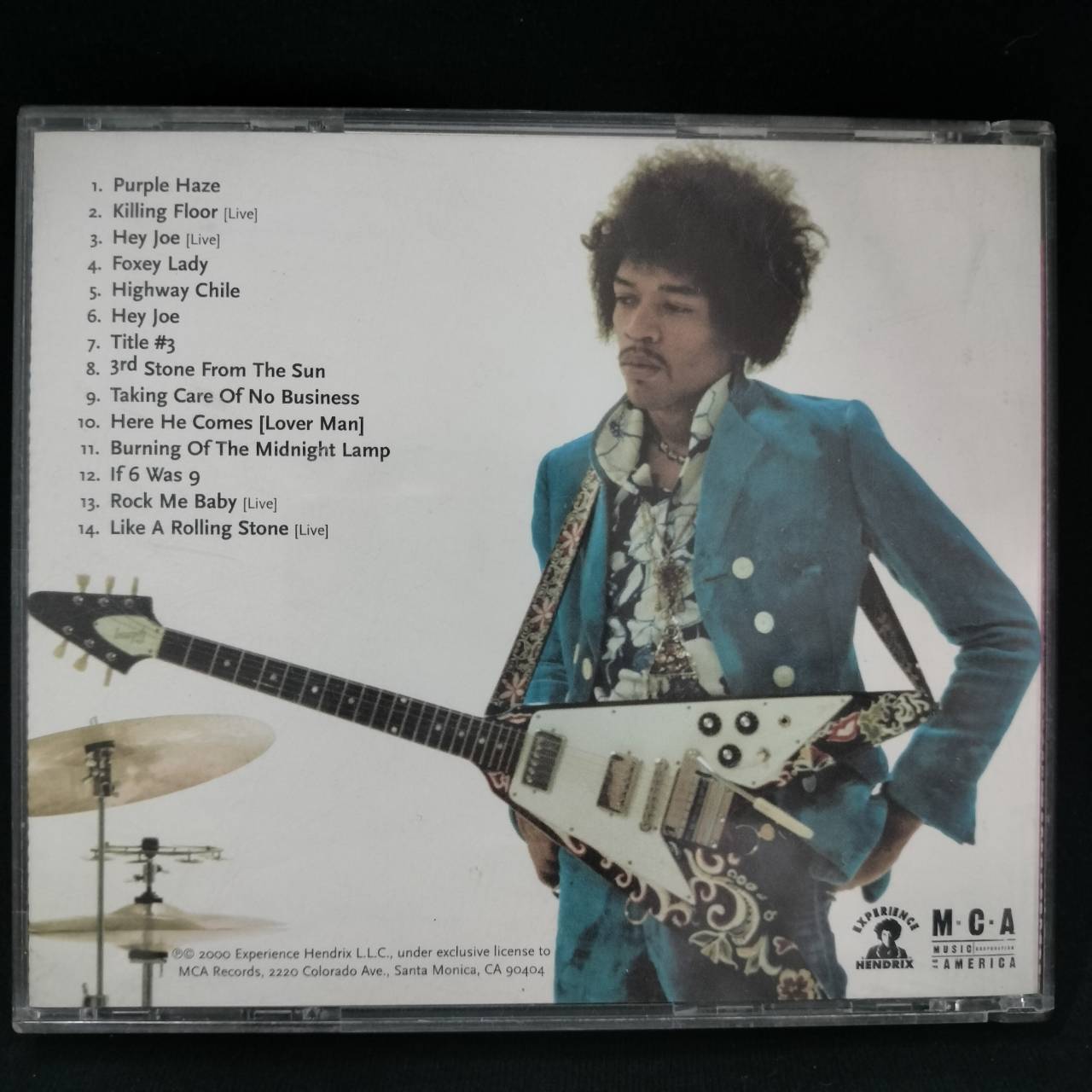Jimi Hendrix – The Jimi Hendrix Experience: 1966-1967 (Disc 1) / USA / แผ่นเป็นรอย