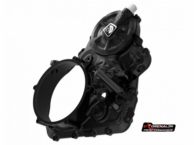 ducabike ฝาคลัทช์สีดำ สำหรับติดตั้งชุดครอบคลัทช์ใส สำหรับ STF V4