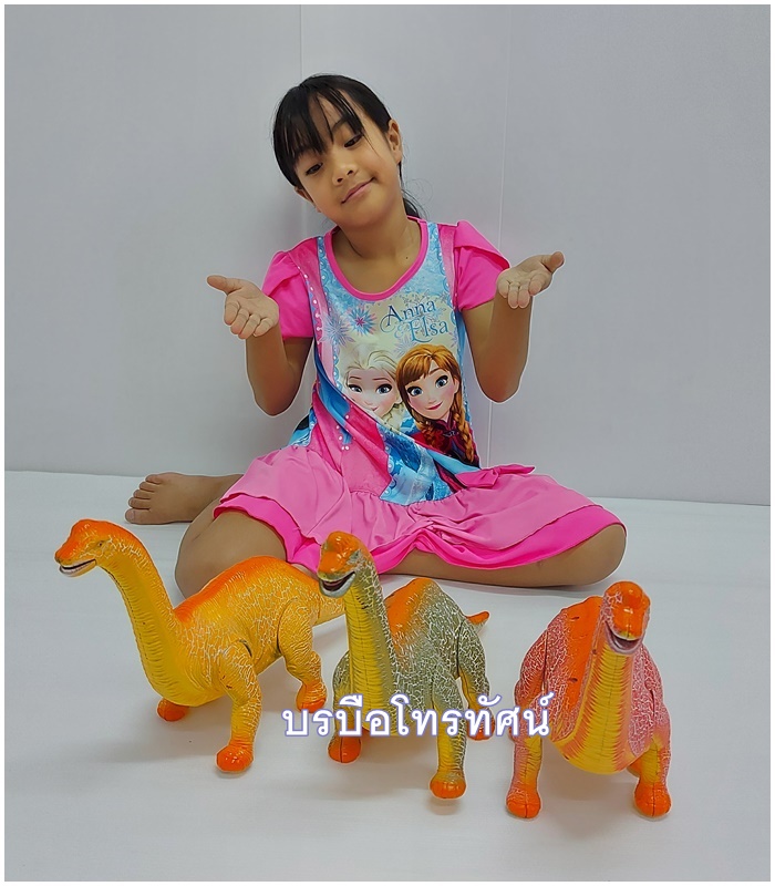ไดโนเสาร์ ของเล่นเด็ก #จูราสสิคปาร์ค #แรพเตอร์ ที-เร็กซ์ สเตโกซอรัส