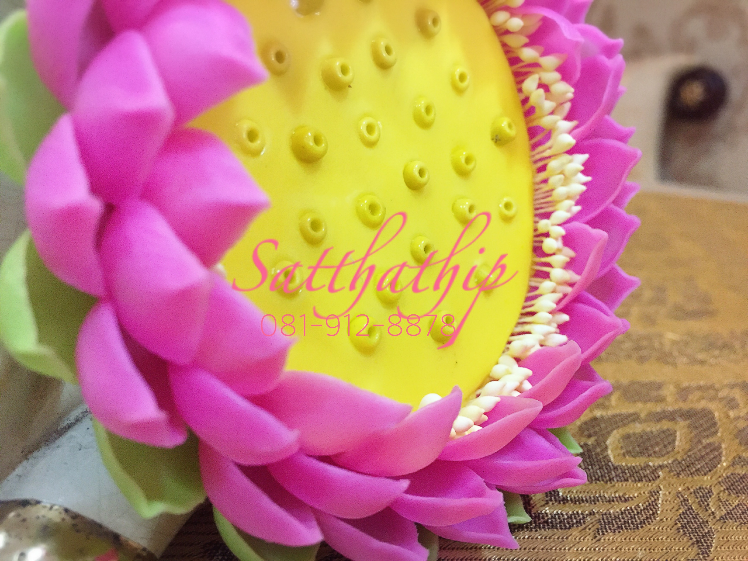 ถาดบัว ประดิษฐ์จากดิน - ฐานบัว ประดิษฐ์จากดิน - พานบัว ประดิษฐ์จากดิน - ถาดบัวดินปั้น - ฐานบัวดินปั้น - พานบัวดินปั้น -Tray