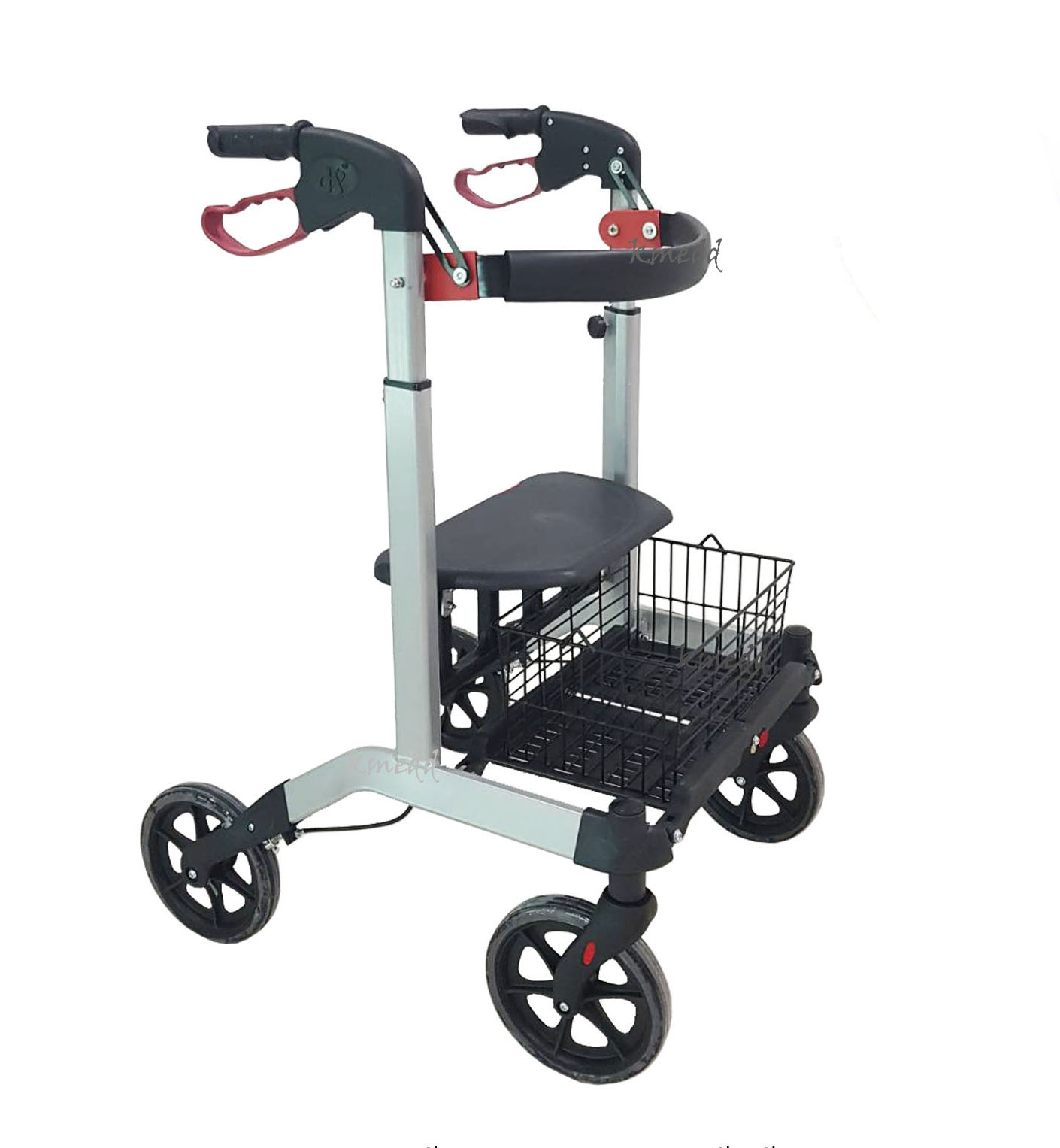รถเข็นผู้สูงอายุ อุปกรณ์ช่วยเดิน Rollator แบบ 4 ล้อ Model H