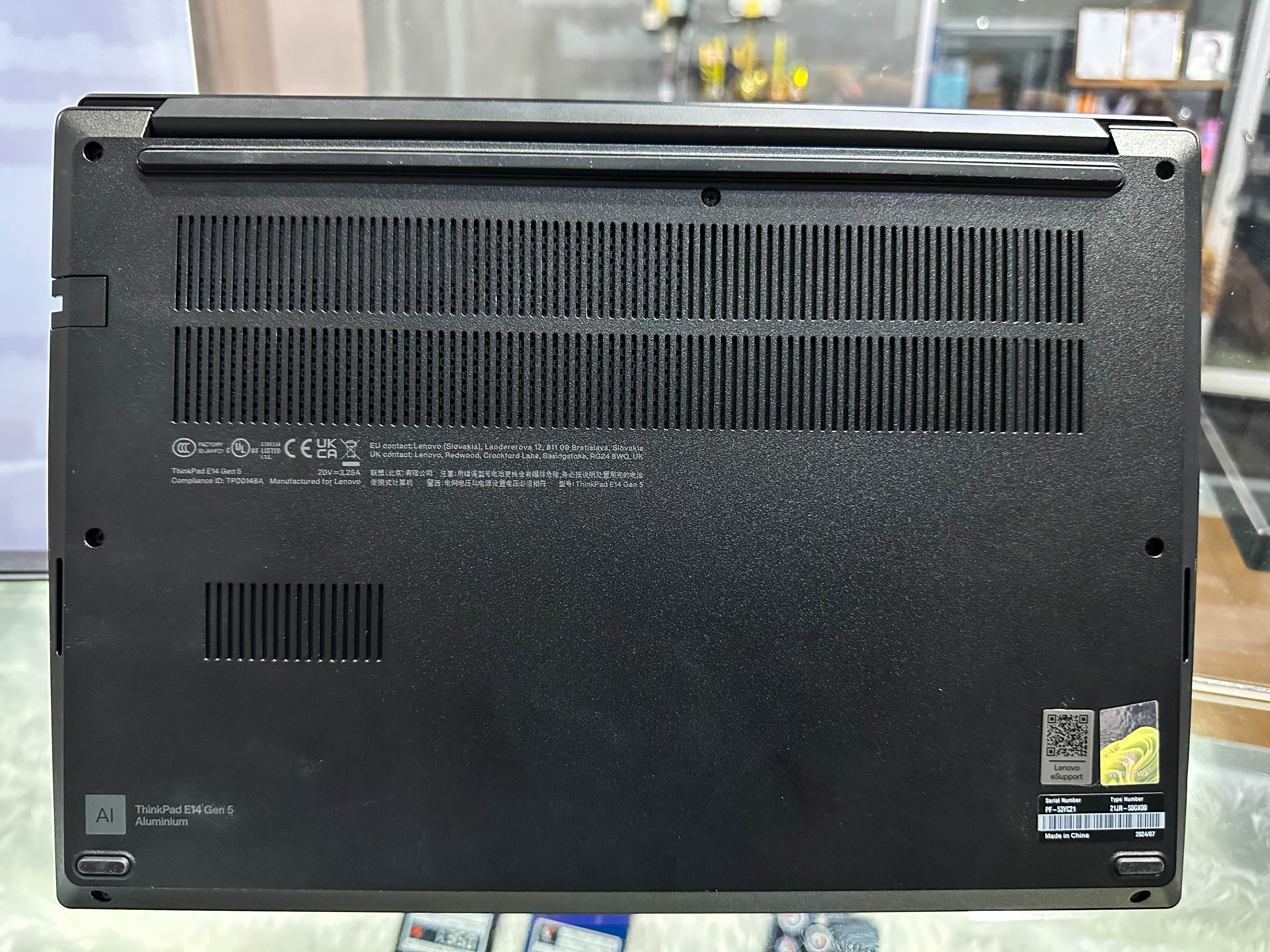 LENOVO THINKPAD E14 GEN 5 21JR0010TA (GRAPHITE BLACK)