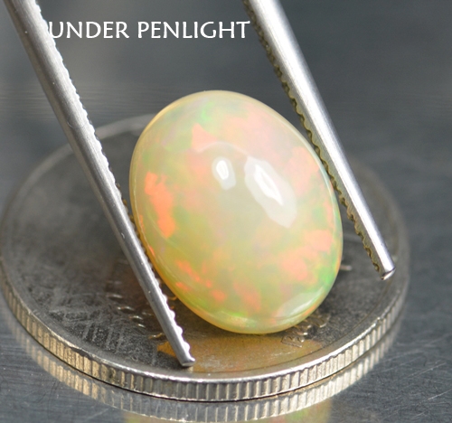 โอปอหลากสี (Multi Opal) 2.92 กะรัตสวยมาก