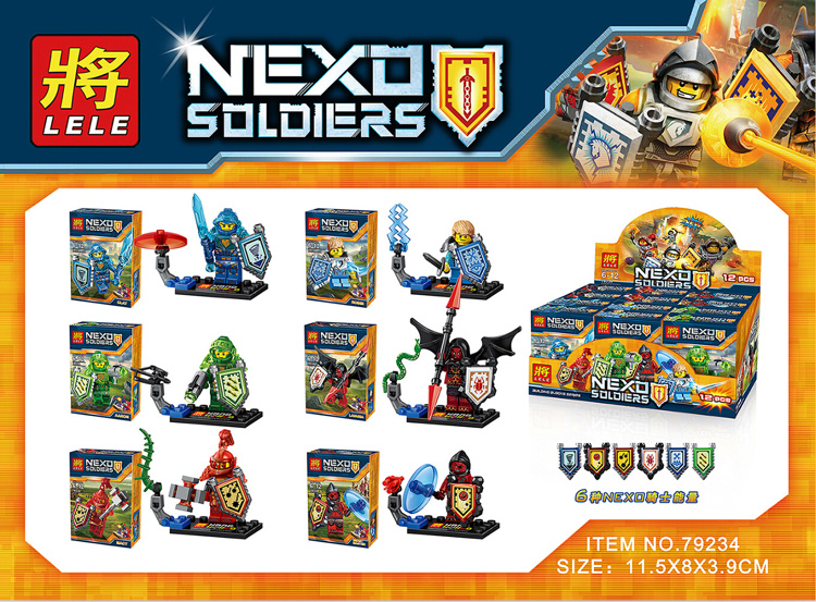 เลโก้จีน LELE 79234 ชุด NEXO Knights