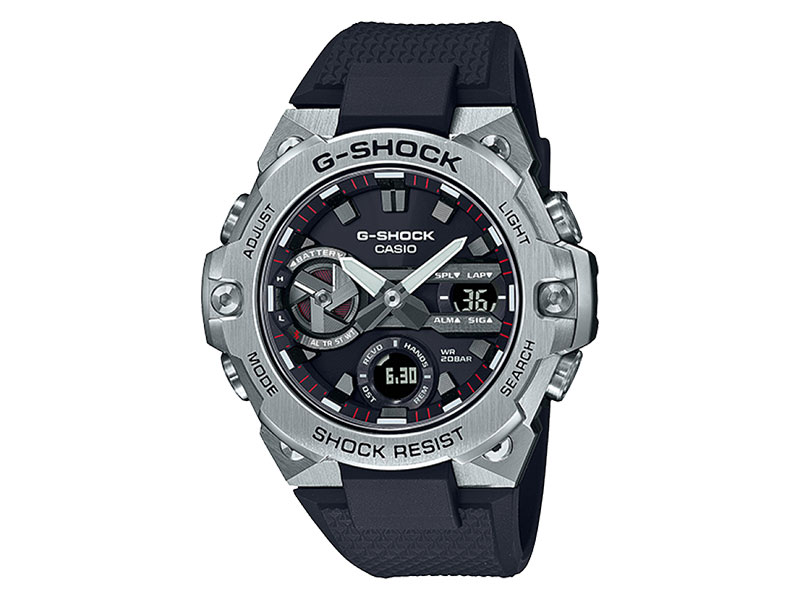 CASIO G-SHOCK นาฬิกาข้อมือ นาฬิกากันน้ำ นาฬิกาของแท้ ประกันศูนย์ CMG 1 ปี รุ่น GST-B400-1