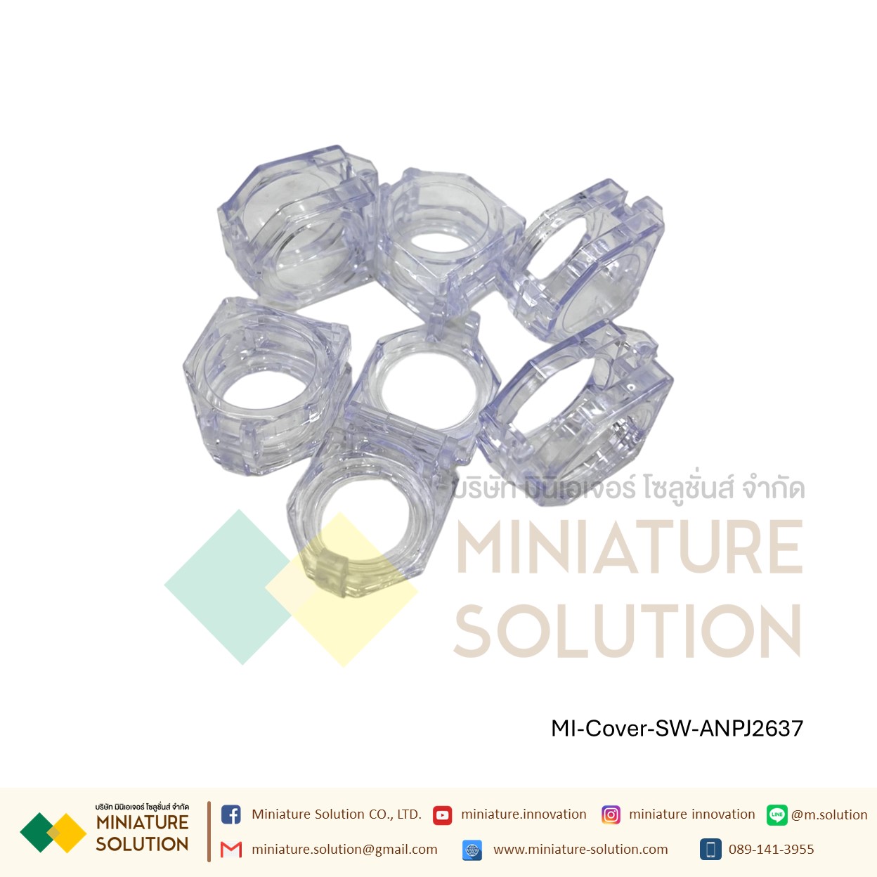 อุปกรณ์เสริมปุ่มสวิตช์ ฝาครอบปุ่มกดสวิตช์ฉุกเฉิน ปุ่มหยุดฉุกเฉิน ฝาครอบป้องกัน แบบใส กล่องคำเตือน ฝาครอบ 22MM