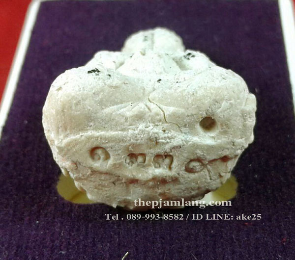 พระปิดตา(1) มหาลาภดวงเศรษฐี รุ่นแรก หลวงปู่สอ วัดโพธิ์ศรี นครพนม เนื้อผงงาช้าง ปี 2561