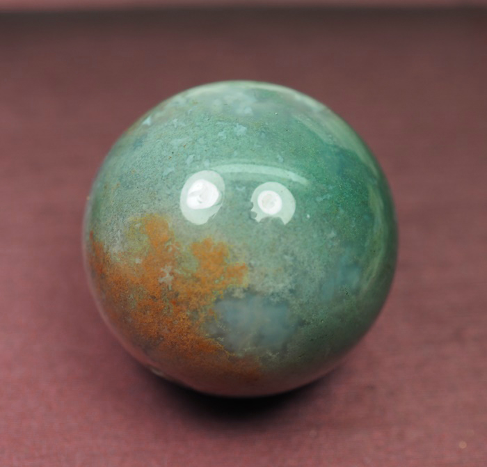 หินสีสวยลายธรรมชาติ (ฺBlood Stone) 107.50 กะรัต