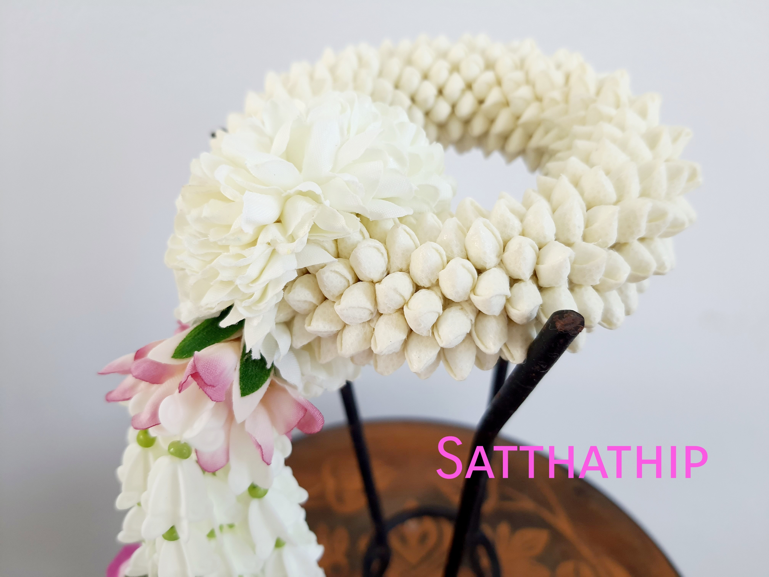 พวงมาลัยดอกมะลิ - พวงมาลัยดอกมะลิประดิษฐ์ - พวงมาลัยประดิษฐ์