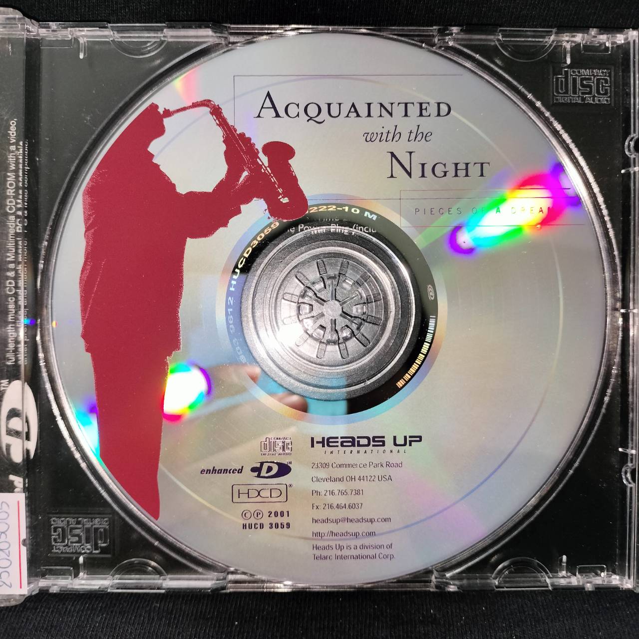 Pieces Of A Dream – Acquainted With The Night / USA / Enhanced CD / HDCD / แผ่นสภาพนางฟ้า / มี Obi