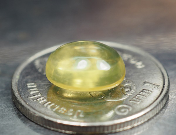 โอปอลสีเหลือง (Yellow Opal Mexico) 2.35 กะรัต