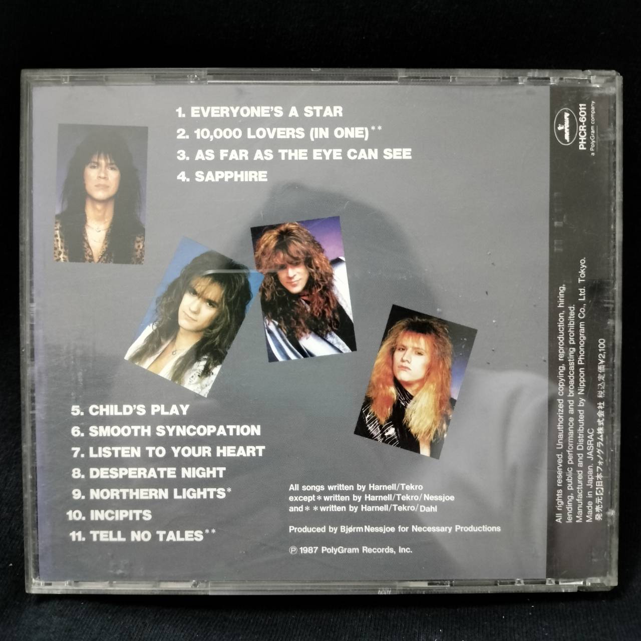 TNT – Tell No Tales / JAPAN / แผ่นดี / มี Obi