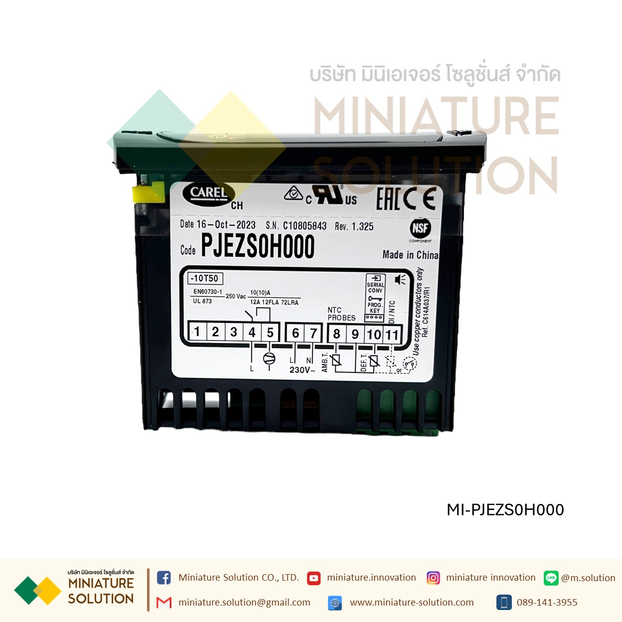 Carel PJEZC0H000 Temperature Controller EASY DIGITAL ELECTRONIC LCD CONTROLLER THERMOSTAT PJEZS0H000 PJEZY0H000