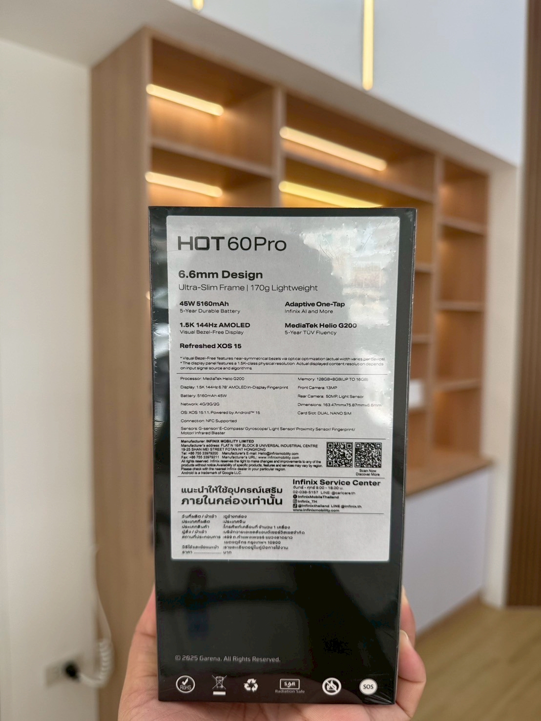 Infinix Hot60 Pro (8+128) Sapphire Blue