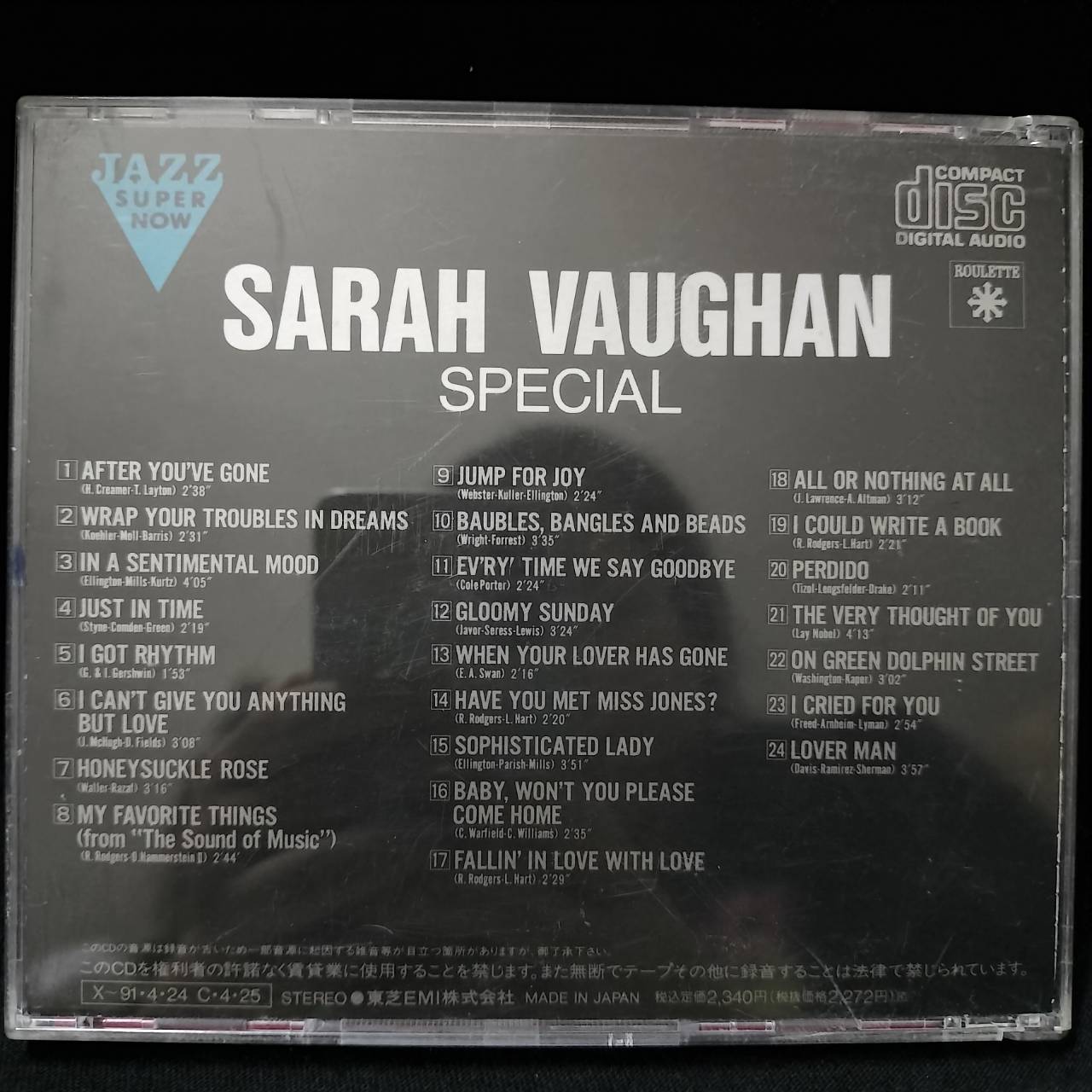 Sarah Vaughan – Special / JAPAN / แผ่นดี