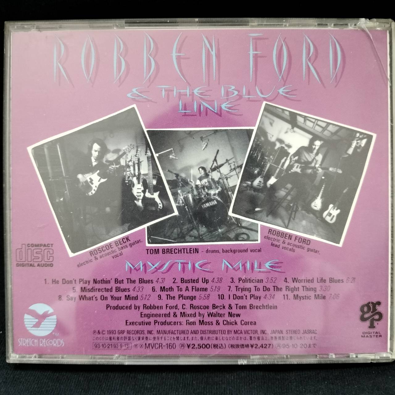 Robben Ford & The Blue Line – Mystic Mile / JAPAN / แผ่นดี