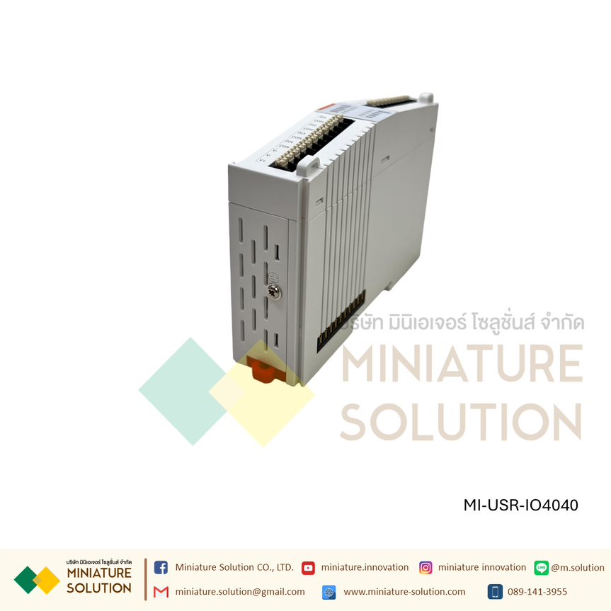 USR-IO0440/MI-USR-IO4040 (4AI+4DO expansion machine) โมดูลต่อเพิ่มสำหรับ USR-M100