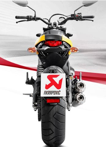 ท่อ Akrapovic สำหรับ Scrambler 2015+ (For Exhibition only)