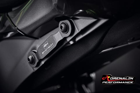 ขาจับท่อ Evotech สำหรับ ZX6R ปี 2019+ หูยึดท่อ