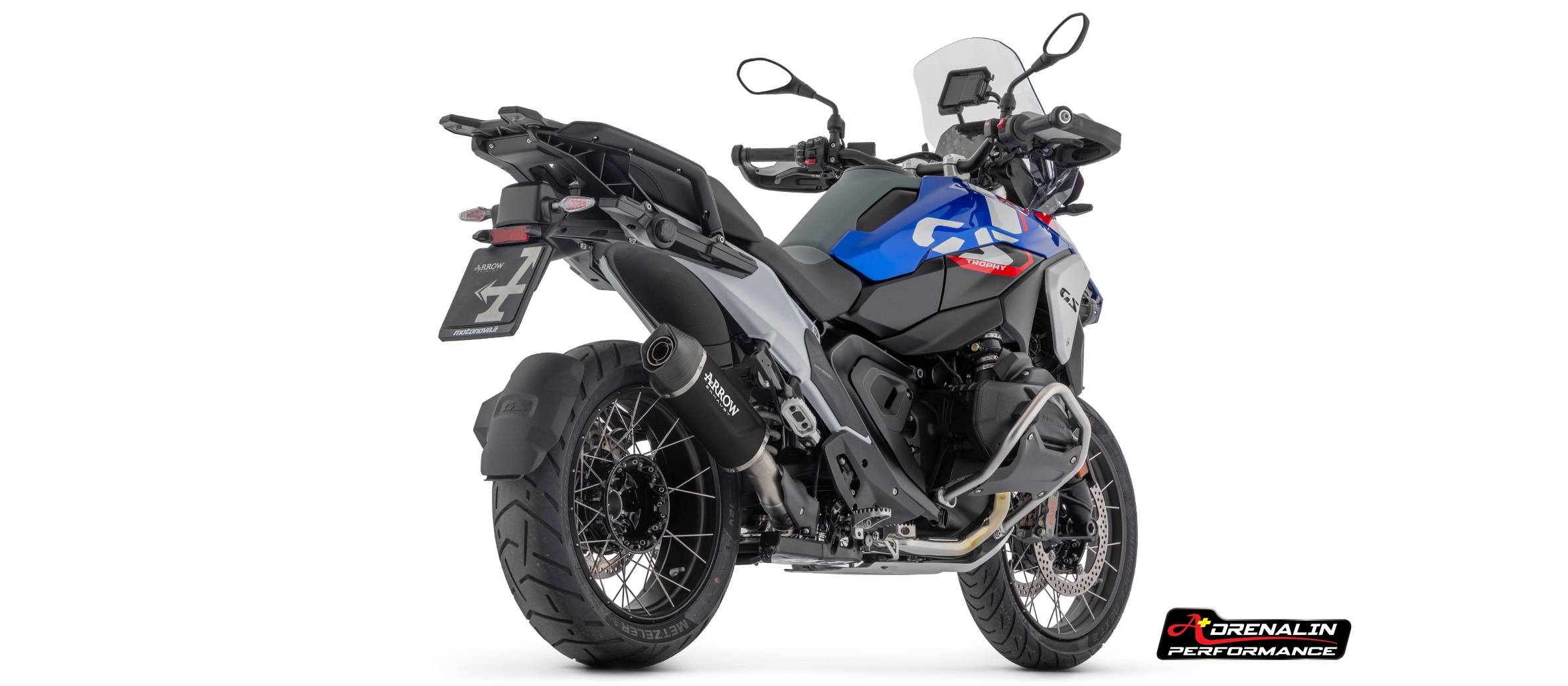 ท่อ Arrow สลิปออน รุ่น indy race สำหรับ R1300GS / GSA 2024+ (For Exhibition only)