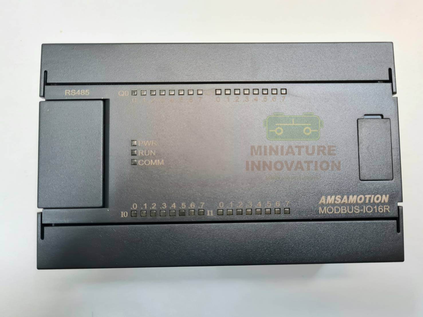 Modbus IO RTU Modbus-IO16R RTU 16 รีเลย์ Amsamotion DI16 DO16 RLY