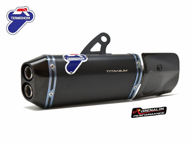 ท่อคู่ Termignoni สลิปออน ออกล่าง สำหรับ V4/V4s พร้อม กล่องจูน (For Exhibition only)