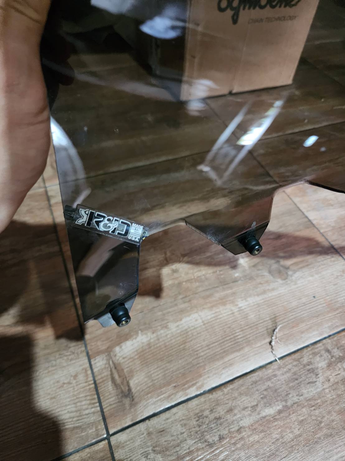 ชิวหน้า Zero Gravity WindScreen สำหรับ S1000RR corsa smoke มือสอง