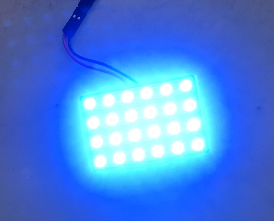 ไฟเพดาน LED 24ชิป F5630 24V ไฟในเก๋ง ไฟห้องโดยสาร สำหรับรถบรรทุก