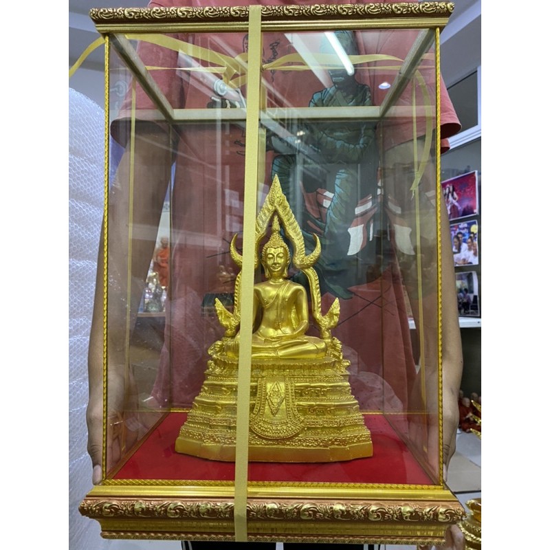 พระพุทธชินราช ราคาพร้อมตู้ ขนาดใหญ่ รับประกันสินค้าเเตก