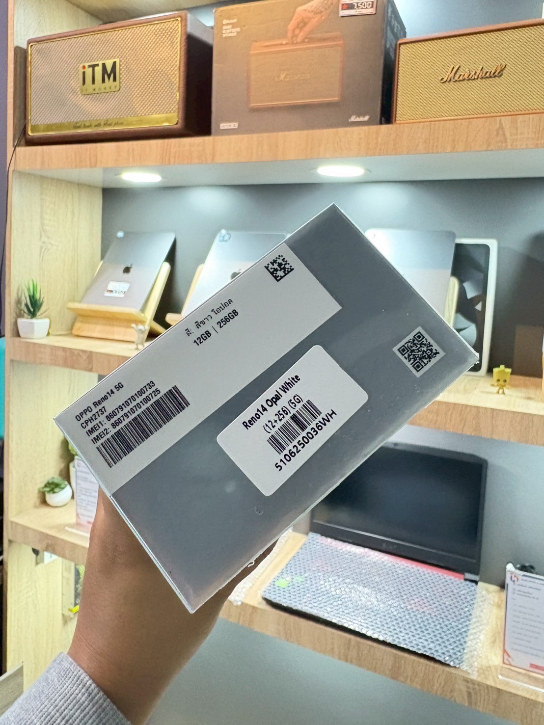 OPPO Reno14 (5G) 12/256GB สี Opal White (มือ1)