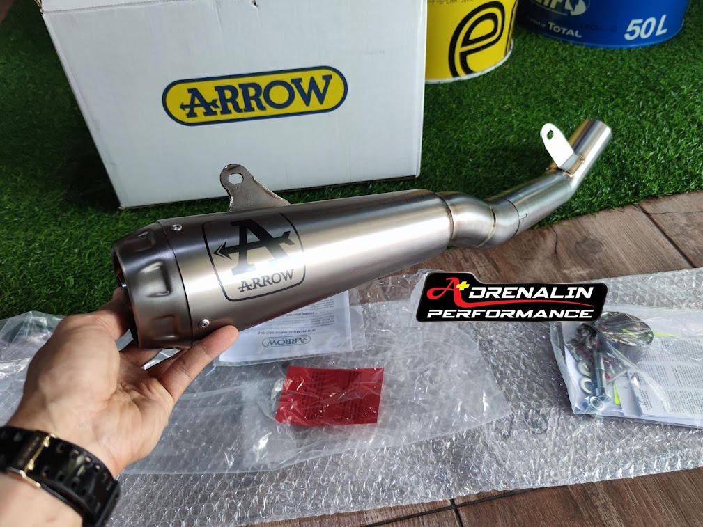 ท่อ Arrow รุ่น Prorace สำหรับ ZX6R ปี 2019 ขึ้นไป (For Exhibition only)
