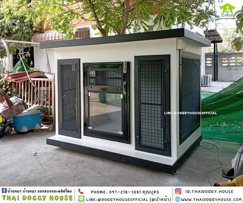 บ้านหมา แบบบ้าน BOX STYLE
