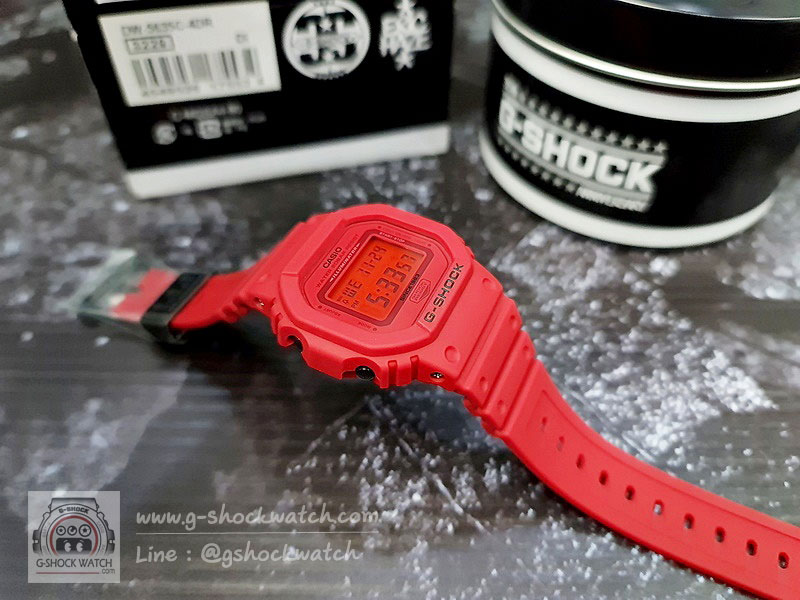 CASIO G-SHOCK นาฬิกาข้อมือ นาฬิกากันน้ำ นาฬิกาของแท้ ประกันศูนย์ CMG 1 ปี รุ่น DW-5635C-4D