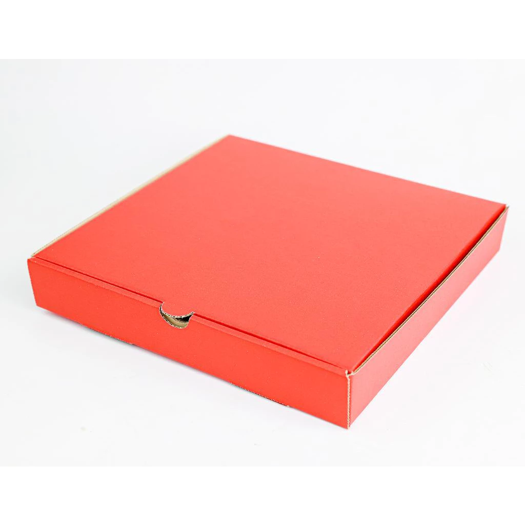 กล่องพิซซ่าลูกฟูก สีแดง 13.5 นิ้ว ห่อ 20 ใบ (ฺฺBBX) (09-7884-07)